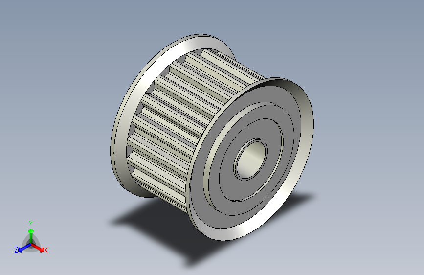 爱安特同步带轮惰轮STT5D-20-T5-15