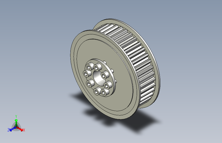 爱安特免键同步带轮SEP8MF-40-25-20-H