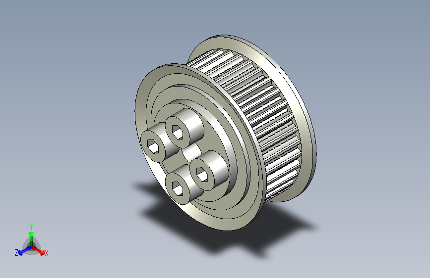 爱安特免键同步带轮SES3MEF-10-6-34-L