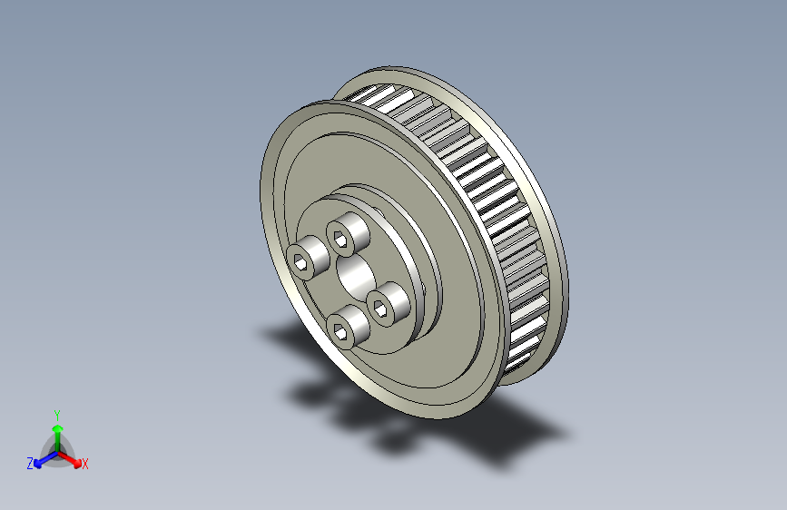 爱安特免键同步带轮SET5F-36-10-10