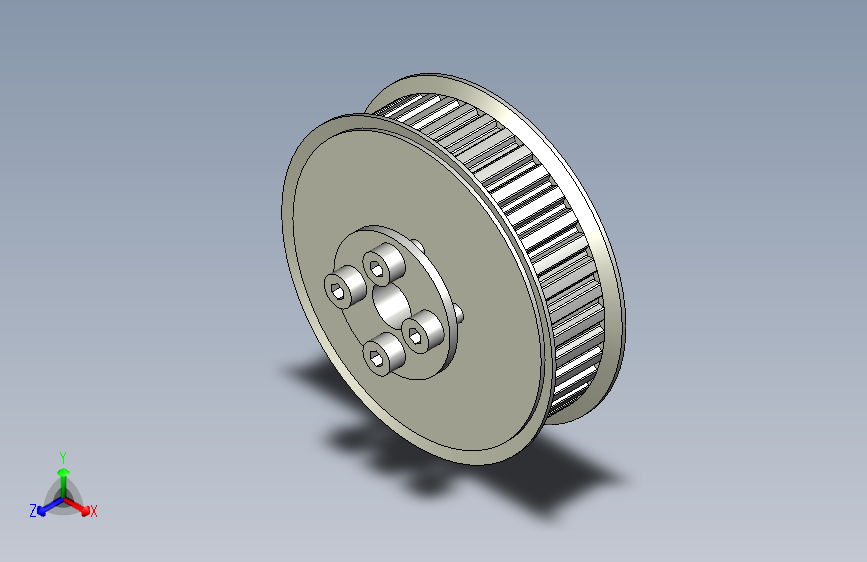 爱安特免键同步带轮SEXLF-40-10-G