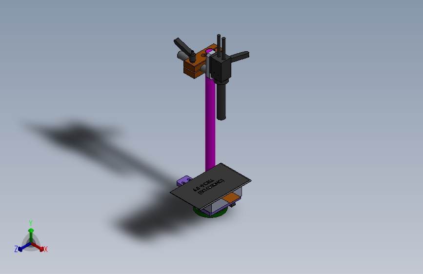 视觉系统调整机架