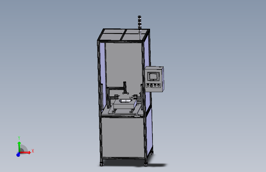 推动检测压紧工作站