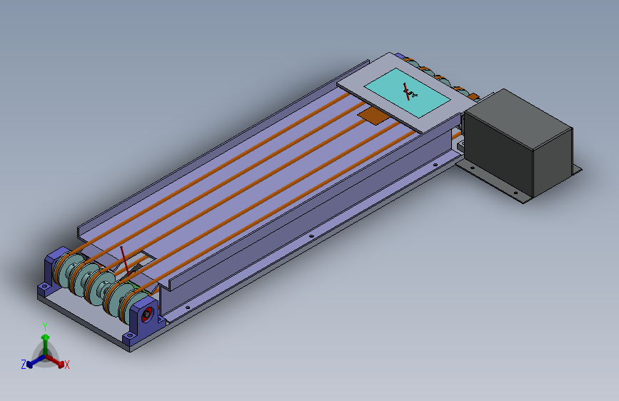 小型圆皮带输送机