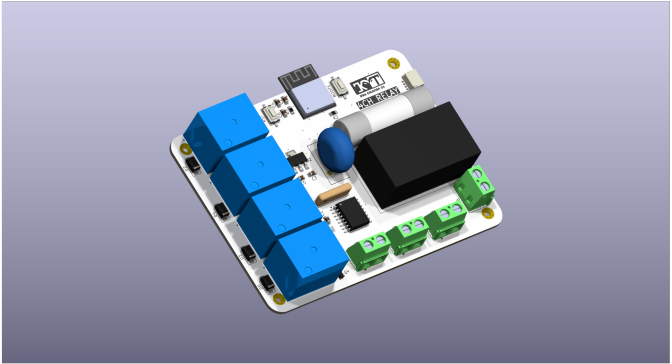 4通道定时继电器