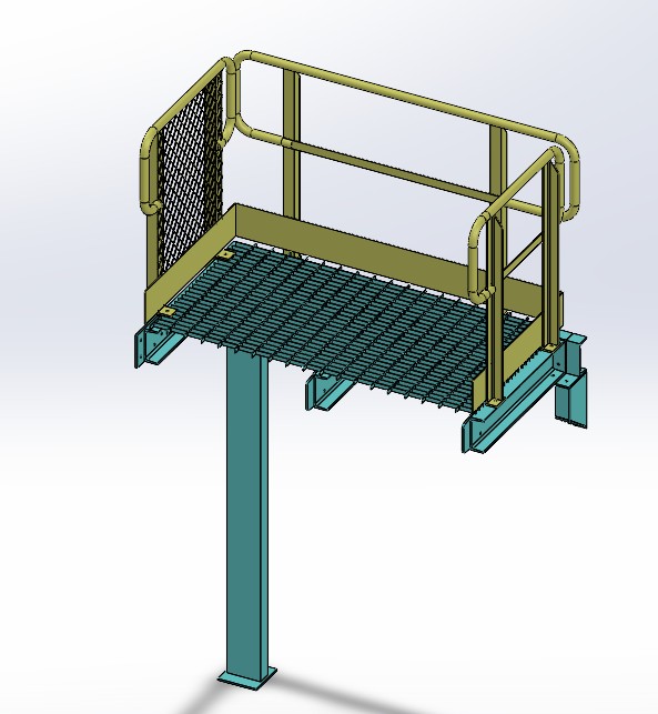 检修平台加护栏