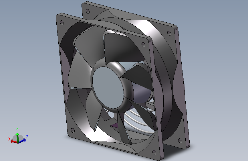 散热扇120-38中心距105mm