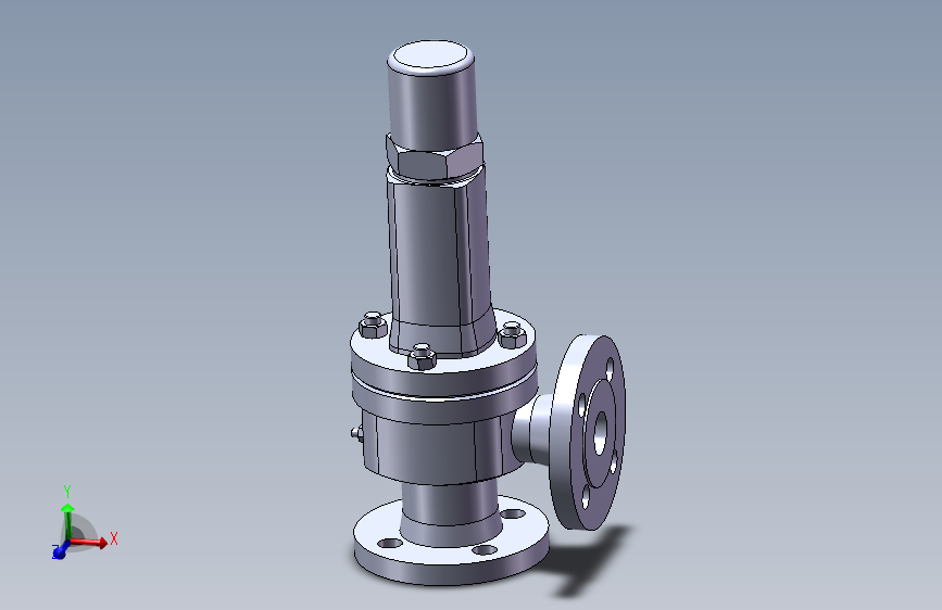 弹簧微启封闭式安全阀[32]
