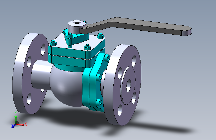 法兰连接球阀[15]