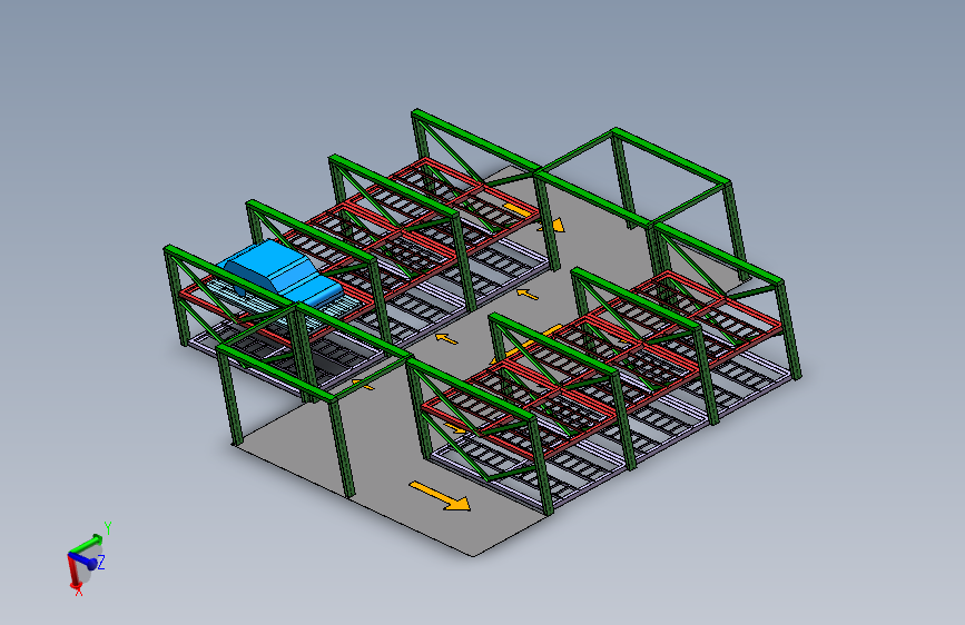 立体车库、垂直循环立体车库(16)