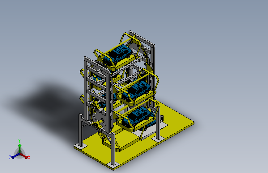 立体车库、垂直循环立体车库