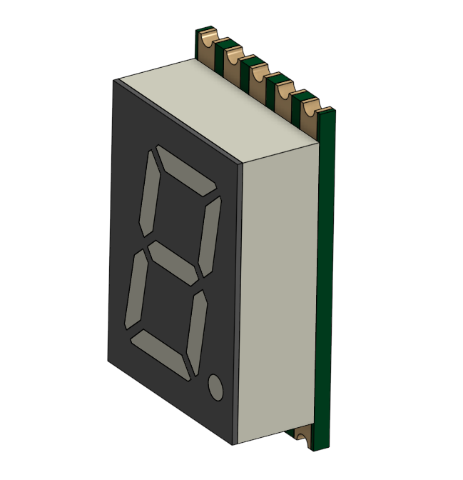 GS3011 7段显示器