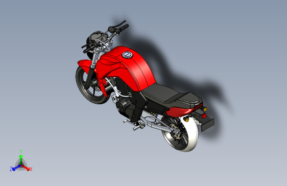 A2002967-fz 16 比森摩托车