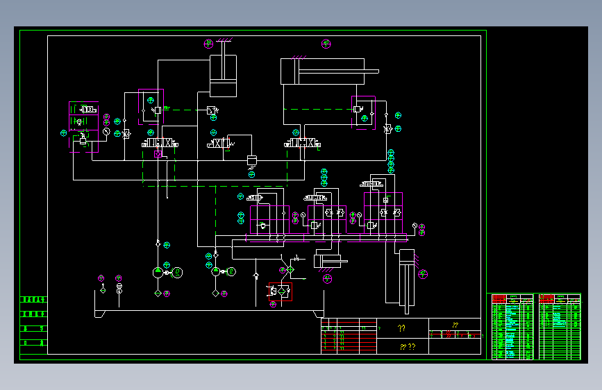 整形扩口机原理图