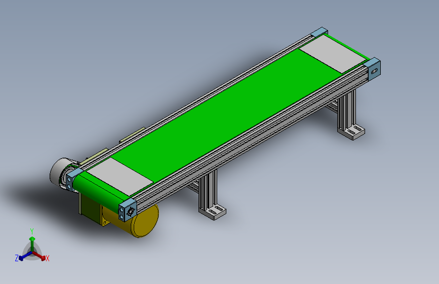 基于铝型材的皮带输送机
