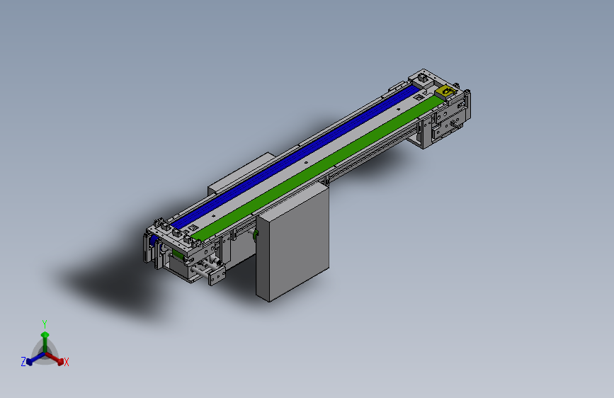 基于皮带输送的治具回流机构