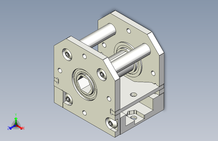 简易5自由度机械臂结构