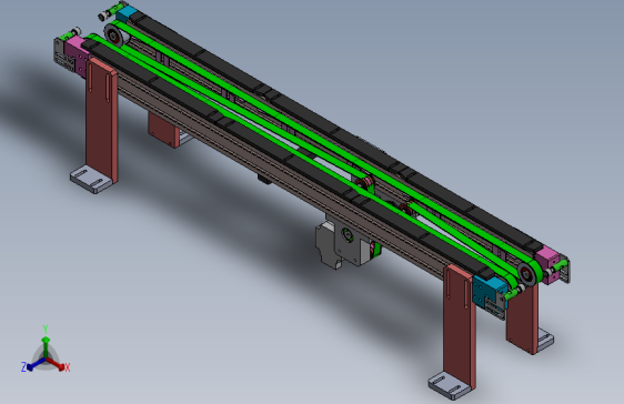 双列皮带输送机
