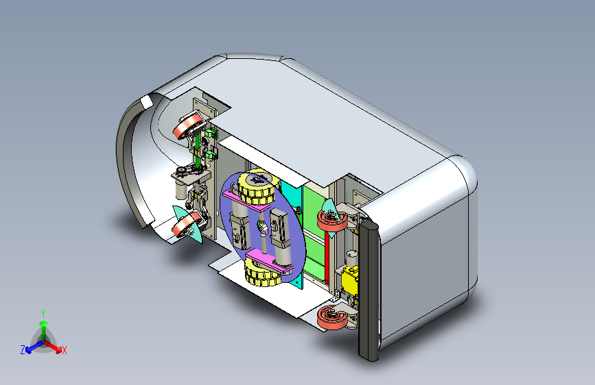 产线物料搬运潜伏式 AGV 小车