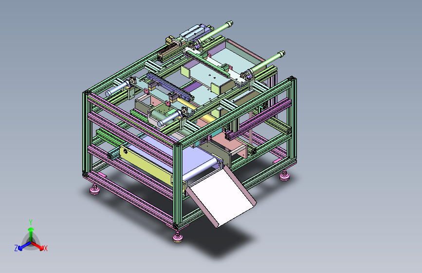 储能电池模组自动 PACK 线