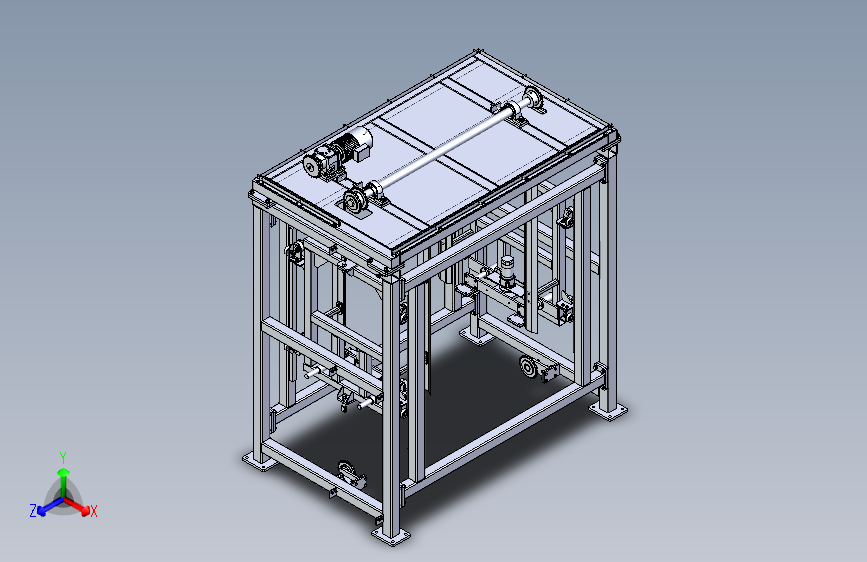 充电桩外壳自动翻转机