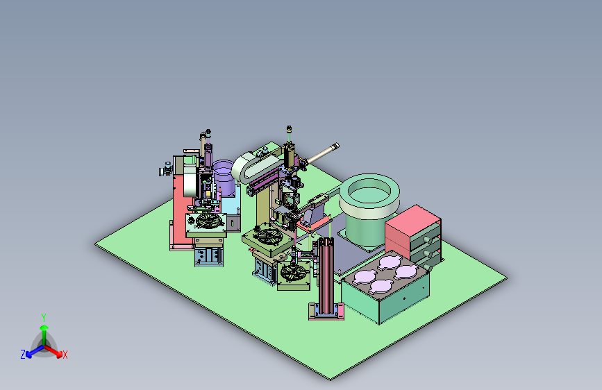 电磁阀阀芯自动组装检测线-AS09