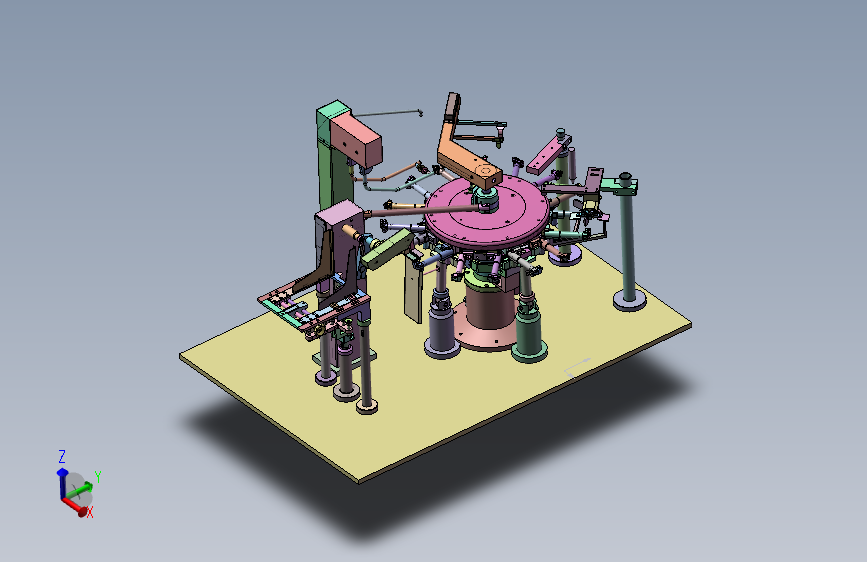 电子烟雾化芯多工位组装机AS2201