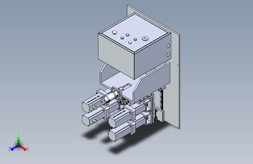 动力电池模组双工位热压整形机