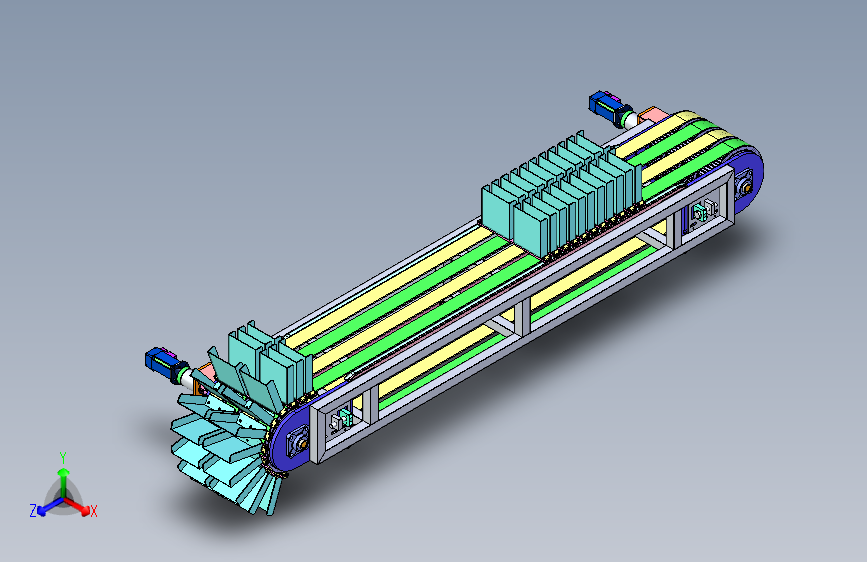 动力电池模组自动缓存输送线