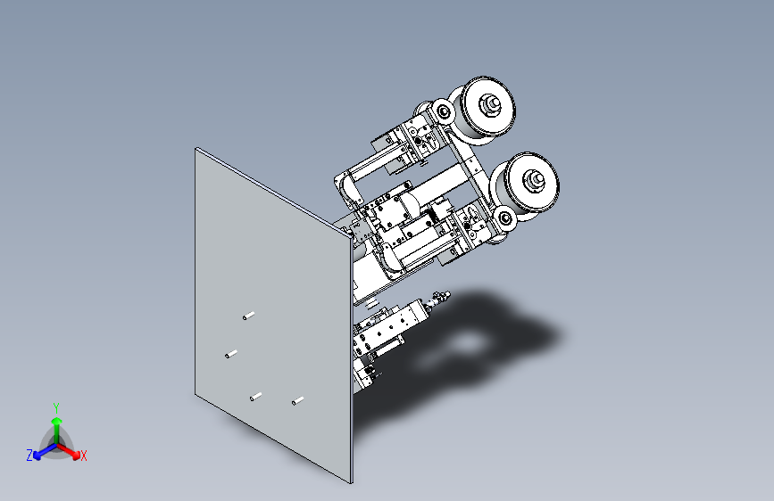连接器双料带自动冲压插针设备