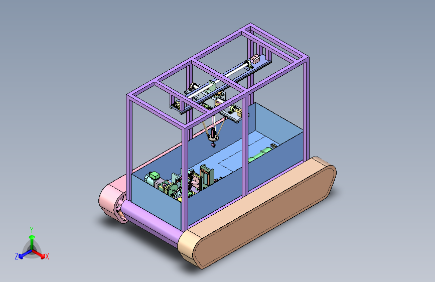 农业大棚农药自动喷洒巡检机器人