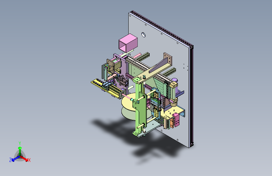 显示屏 FPC 排线补强钢片贴装工序