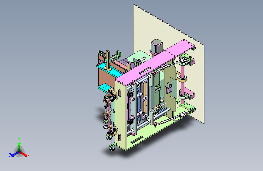 一次性医用口罩高速打片机