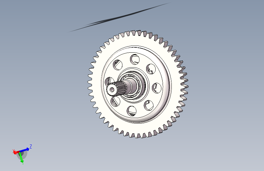 楔块式装载机超越离合器（二轴）