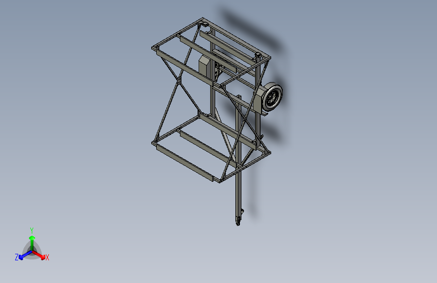 B3002433-梅格斯MC Scow帆船拖车
