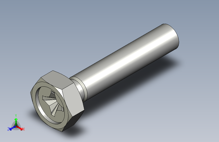 GB29.2-88 十字槽凹穴六角头螺栓