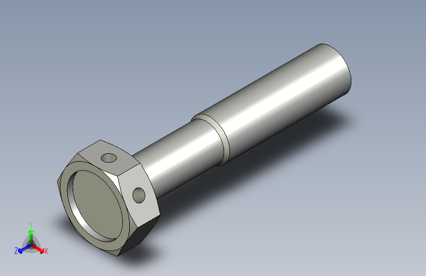 GB32.2-88 六角头头部带孔螺栓细杆B级