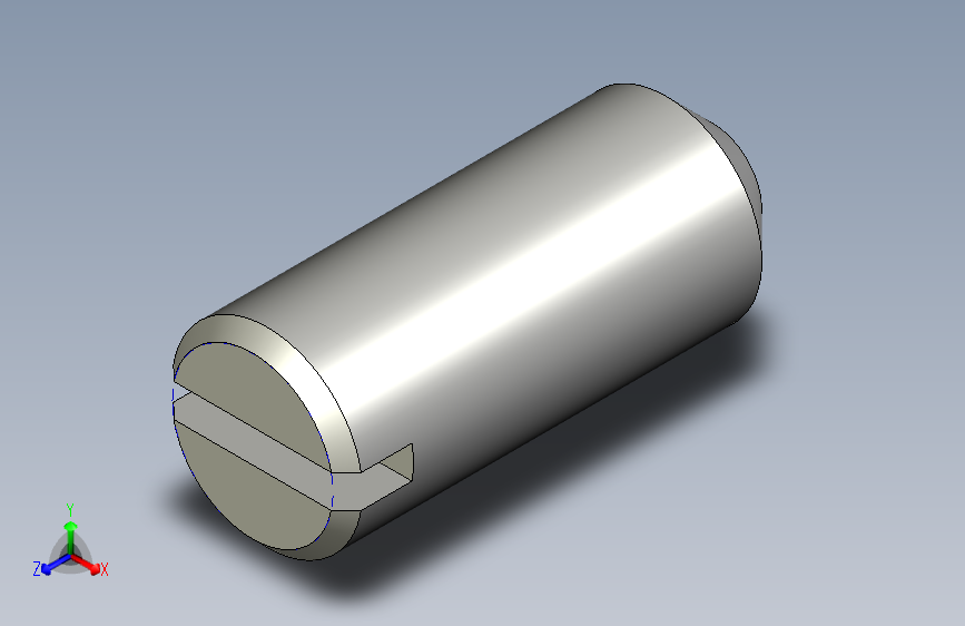 GB74-85 开槽凹端紧定螺钉
