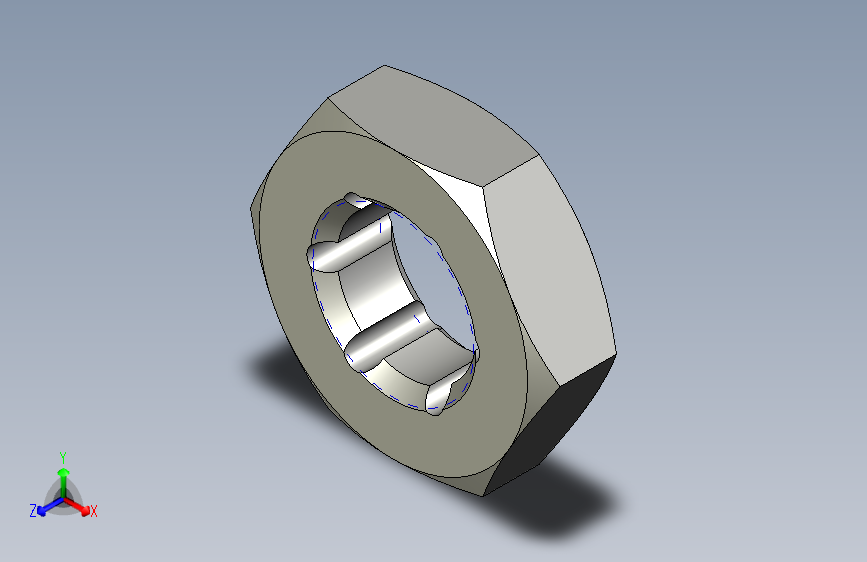 GB805-1988 扣紧螺母