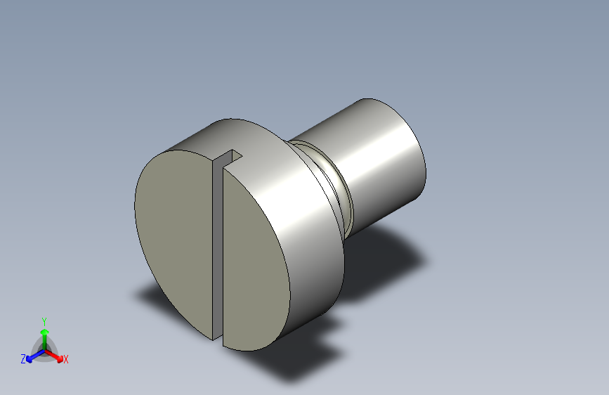 GB830-88 开槽圆柱头轴位螺钉