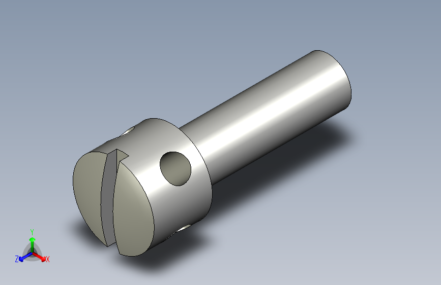 GB832_A-88 开槽带孔球面圆柱头螺钉,A型