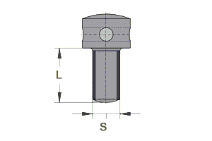 GB832_B-88 开槽带孔球面圆柱头螺钉,B型