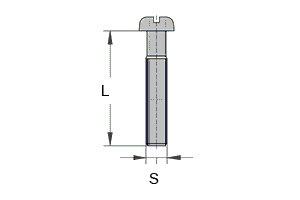 GB837-88 开槽盘头不脱出螺钉