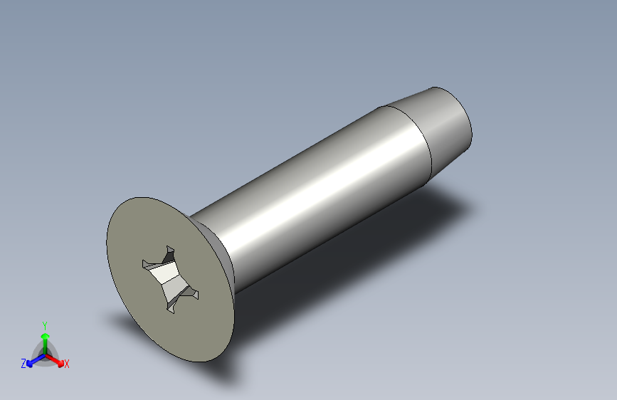 GB846_FH-85 H型槽F型沉头自攻螺钉