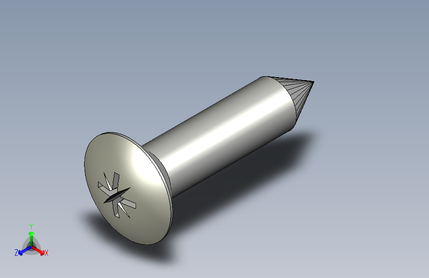 GB847_CZ-85 Z型槽C型半沉头自攻螺钉