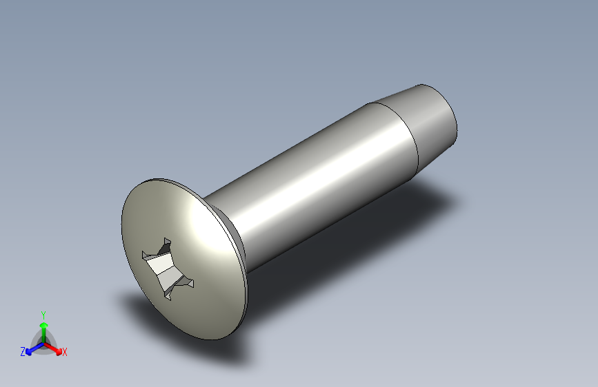 GB847_FH-85 H型槽F型半沉头自攻螺钉