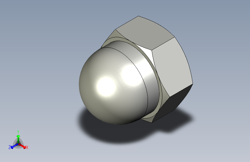 GB923_A-88 盖形螺母,A级