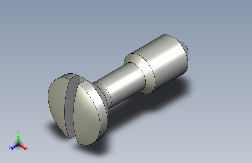 GB949-88 开槽半沉头不脱出螺钉