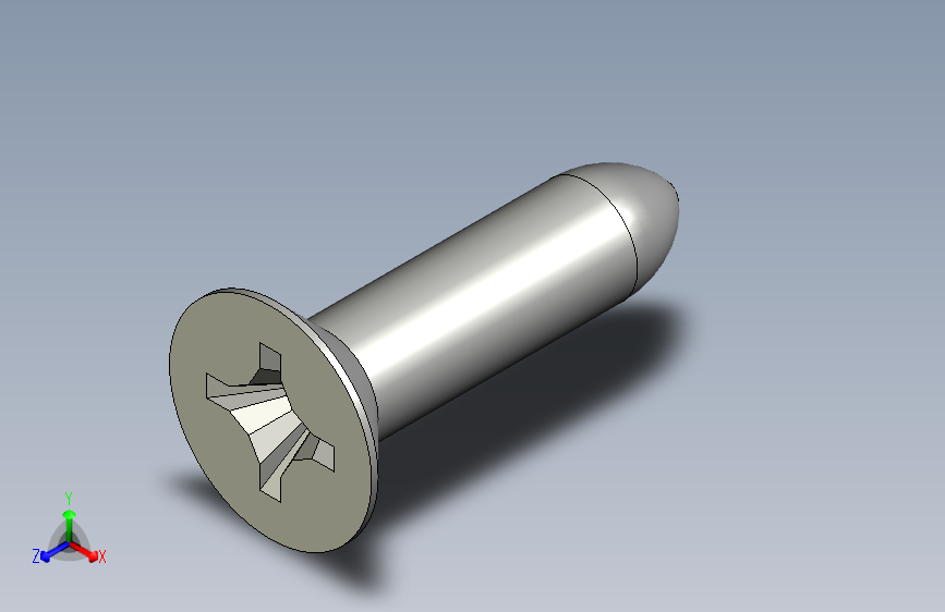 GB951-86 十字槽沉头木螺钉