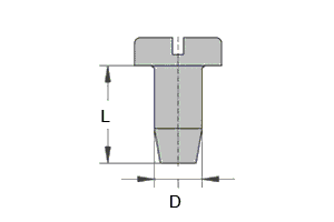 GB5282_F-85 开槽盘头自攻螺钉,F型